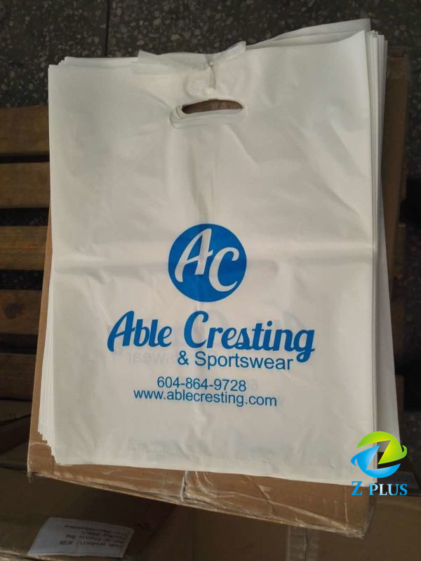 Die Cut Plastic Bag